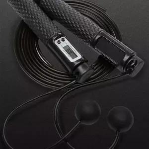 디지털 스마트 기능 실리콘 운동용 줄넘기 4모드 조절 가능 (WFKMURO)