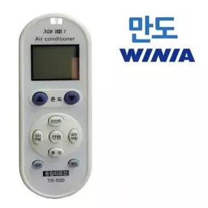 고품질 B다와 만능 에어컨리모컨 만도 수동설정 위니아 냉난방기 ...