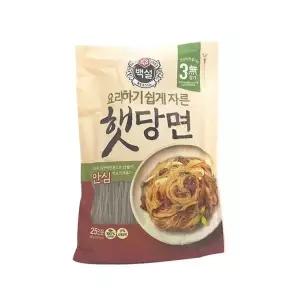 고품질 MY CJ 백설 햇당면 500g 대용량 25인분 당면 잡채 요리재료 (WFKNGGD)