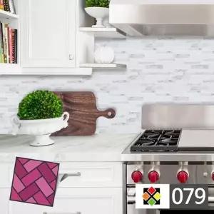 고품질 B스티커타일 079 크린벽돌 인테리어 타일스티커 타일스티...