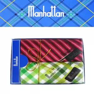 세련된 고급스럽고 디자인 신사 손수건 2매입 세트 소프트촉감 편안한 20대 30대 40대 50대