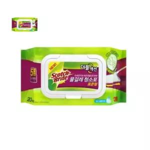 (제스트)청소포 물걸레 3M 표준형 20매 더블액션 3M 더블액션