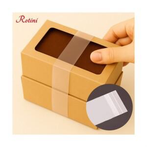 로티니 접착형 묶음 포장띠지 (소)5cmx50cm 200매