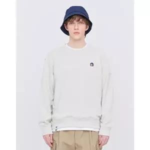 [헤지스]피즈 [PHIZ] 프렌치테리 실켓 스몰로고 맨투맨  (SPTS5E101G1)