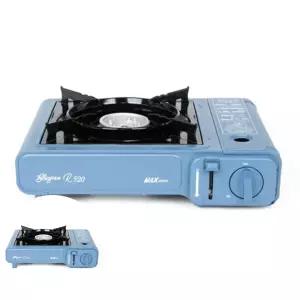 가스레인지 맥스 캠핑 휴대용 가스렌지 버너 블루 W