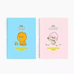 카카오프렌즈 리틀프렌즈 B5 하드커버 스프링노트 (KYR-WFGVDI9)