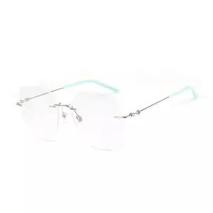 구찌 명품 안경테 GG0683O 002 스퀘어 무테 메탈 여자 남자 안경