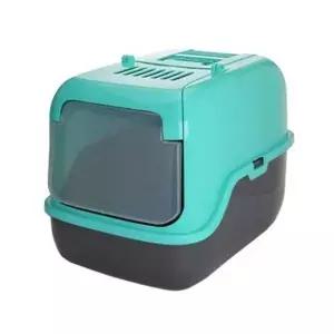 고품질 s 펫투비 푸르미 3칼라 고양이 화장실 민트 화장실 배변용...