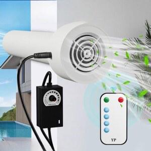 저소음 미니 환풍기 속도조절 소형 실내 홀 에어컨 무소음 배기팬 가정용 침실 환기