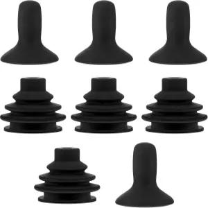 팹베이 8피스 조이스틱 컨트롤러 노브 및 게이터 휠체어 버튼 캡 모빌리티 스쿠터 전동 드라이브 액세서리