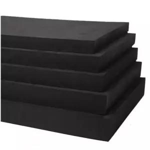 대형 폼 재 원단 교구 스폰지 보드 폭m 길이2m 두께20mm38도/블랙