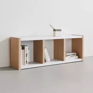 SJ가구 리브로 1200 세칸 1단 책장