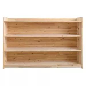 웰우드 딩고B 삼나무 속 깊은 낮은 3단 책장 교구장