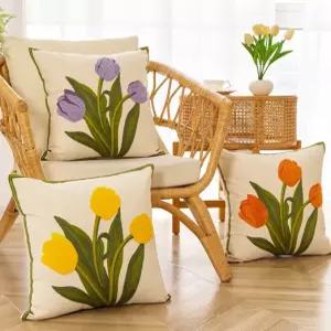 빅무드 블로썸 쇼파 쿠션 커버