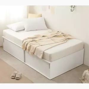 학생 자취 작은 침대프레임 SS 서랍장 심플 올화이트 옷넣는칸 키즈 고학년 짐