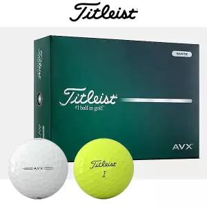 [캘러웨이]타이틀리스트 AVX 골프볼 공 12구 화이트 옐로우 2026