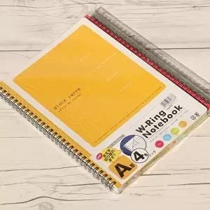 나카바야시 B5 30매 절취 스프링노트 4권/팩 W29A-4P (KYR-W75F23B)