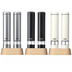 러셀홉스 전동그라인더 분쇄기 그라인더 세트 휴대용 원터치 페퍼 정규품