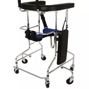 노인용 보행보조기 하체 어르신 실버 워커 환자 재활 접이식 휠체어