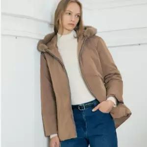 밍크후드 천연퍼안감 구스다운 프라다 CNEWLPA02