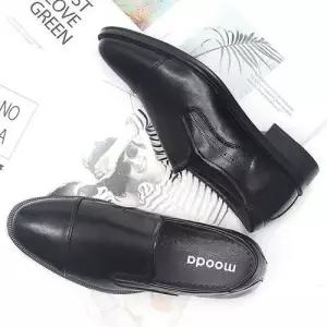 세미 정장 구두 신사화 소가죽 끈없는 신발 키높이 WD0A3DF