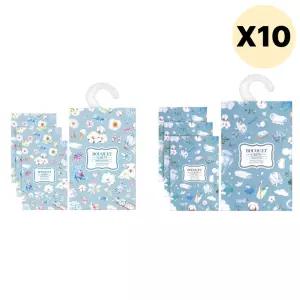 부케가르니 파우더 클린솝 방향제 옷장 L 8개 X10 BNA