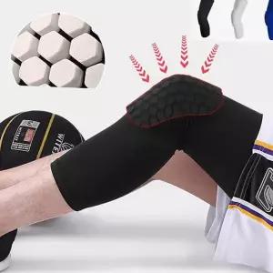 스포츠 무릎 보호대 활동용 기능성 운동 쿠션 무릎 보호대 관절 러닝 등산 팔꿈치 장비 충격 안전 다리