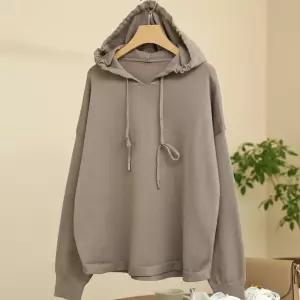 여성 캐주얼 봄신상 무지 후드 니트 티셔츠 DGB-WKN-5109-코코아