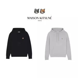 메종키츠네 폭스 헤드 패치 레귤러 후드티