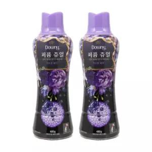 다우니 향기 부스터 퍼퓸 쥬얼 자수정 베리 480g x 2개