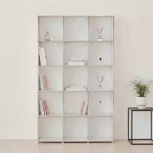 발렌 3X5 미드센츄리 거실 책장 1200 5단 C3