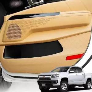 콜로라도 가죽 도어커버 스크래치방지 커버 자동차도어커버 자동차커버 차량커버 차량용품 차량스티커