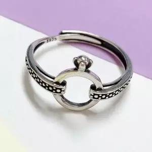 마크라메링 성취 고급스러운 심플한 골저스 악세사리링 WFJGOHI