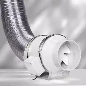 무소음 리모컨 환풍기 덕트팬 배기 4 주방 덕트