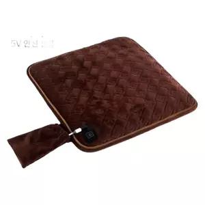 무선온열방석 쿠션 발열 열선 탄소매트 엉덩이 장판 사무실 엉따 패드 전기 난방 히팅