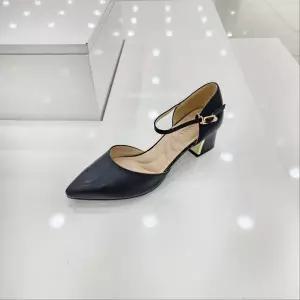 [탠디]by미셸 122024 소가죽 소재 5cm굽 사이드 오픈 여성 메리제인 구두 cc7
