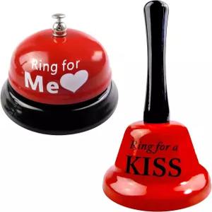 2피스 콜 벨 핸드 서비스 바 카운터 최고 접수 결혼식 이벤트 파티