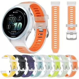 18mm 20mm 22mm 반투명 실리콘 시계줄 가민 포러너 570 265 255 165 265S 비보액티브 6 5 4 4S 베누 3S 3 2