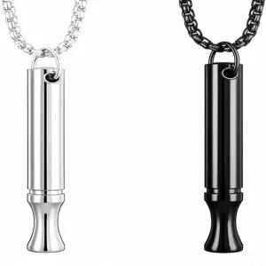 불안과 스트레스 해소를 위한 베로랄 2Pcs 호흡 목걸이 마음챙김 및 금연 보조제 성인 청소년 여성 남성용