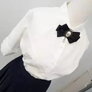 빈티지 리본 브로치 보타이 코스프레 메이드 악세서리-WFIK78D