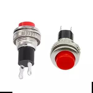 푸쉬 원형 스위치 ON 레드 누름 10mm 벨톤 SPS012 리턴 버튼 누름스위치 모멘터리스위치