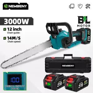 고지톱 충전식 전기톱 BENY 12 인치 브러시리스 전기 톱 LED 디스플레이 Makita 18V 배터리 핀 용 무선 목