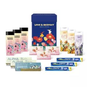 애경 다온 32호 선물세트 1세트 설 추석 선물 샴푸 치약 칫솔 바디워시