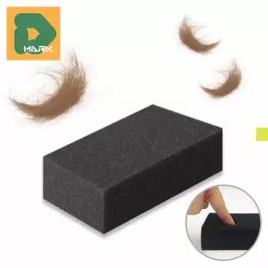 미용실스펀지 머리카락 검정 털이개 얼굴 재료상 재료 미용 스펀지 헤어 사각 털이 이발 스펀지 더스터