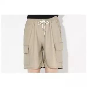 팬츠 건빵 캐주얼 용 카고 밴딩 여름 5부 여름바지 반 WD44D9E