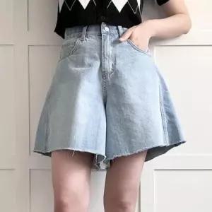 빅사이즈 의류 밴드 치마바지 데님 라인 306P457S WD4684D