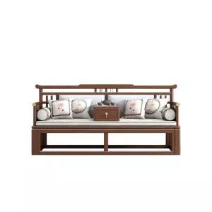 원목 거실침대 평상형쇼파 눕는의자 소파베드 1인용