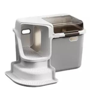 고양이 배변통 대형 냄새제거 반려묘 밀폐형 사막화방지