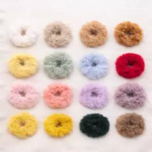 한개사면 1개 추가 퍼 헤어끈 겨울 포인트 데일리 곱창 머리끈 1개는 랜덤