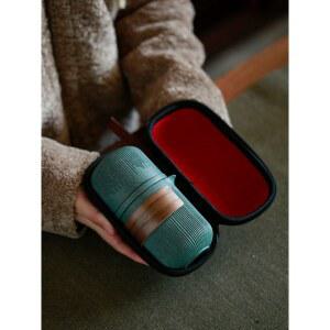 휴대용 다기세트 여행용 다도세트 커플 캠핑용 이효리 힐링 입문용 전동 미니 낚시